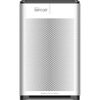 Sercair Piatra 120 W 30 dB 80 m² Karbon Filtreli İyonizer Ozonsuz Hepa Filtreli Hava Temizleyici Beyaz