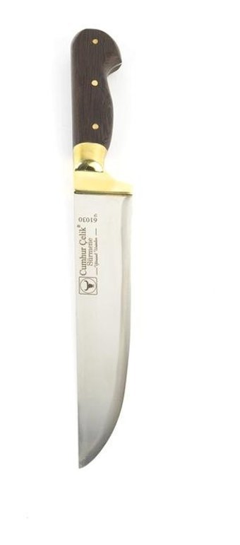 Cumhur Çelik 61030 16 cm Ahşap - Çelik Et Bıçağı
