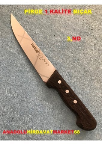 Pirge 34 cm Çelik Et Bıçağı