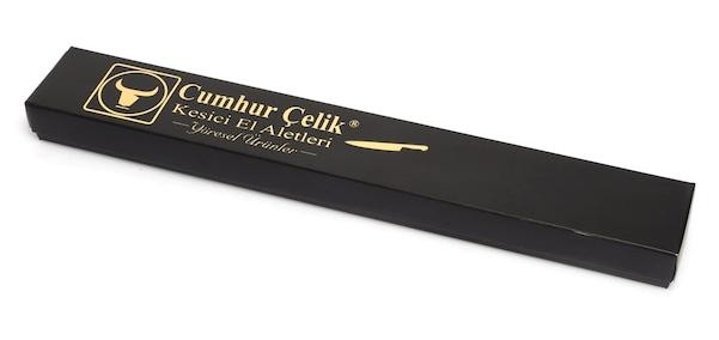 Cumhur Çelik 61008 15 cm Ahşap - Çelik Et Bıçağı