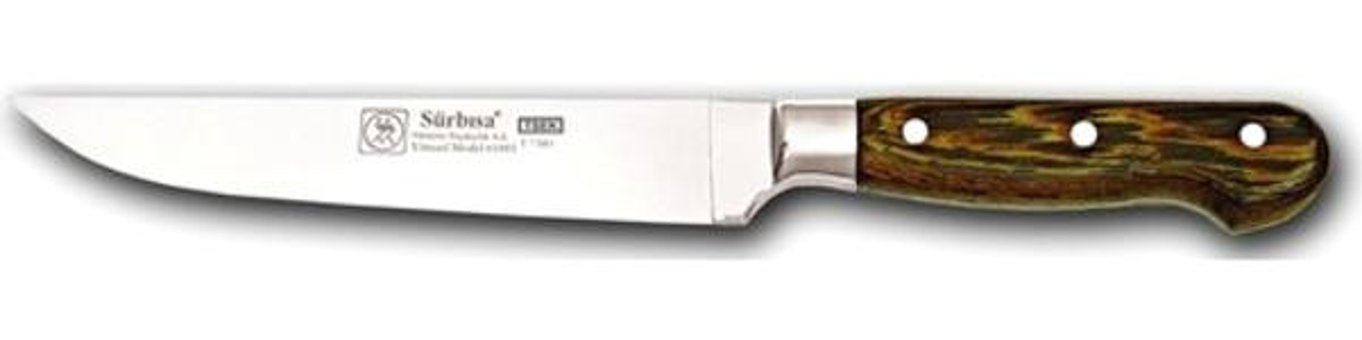 Sürbisa 61001 28 cm Ahşap-Çelik Et Bıçağı