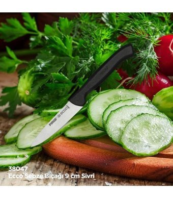 Pirge 13 cm Çelik Et Bıçağı 3'lü