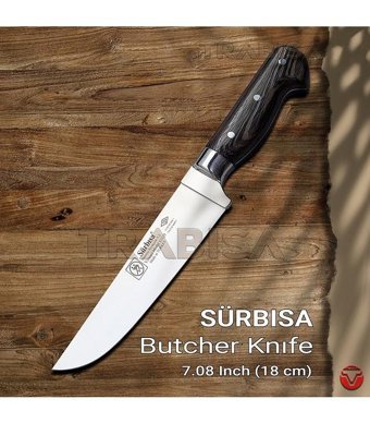 Sürbisa 61020 Ahşap - Çelik Et Bıçağı