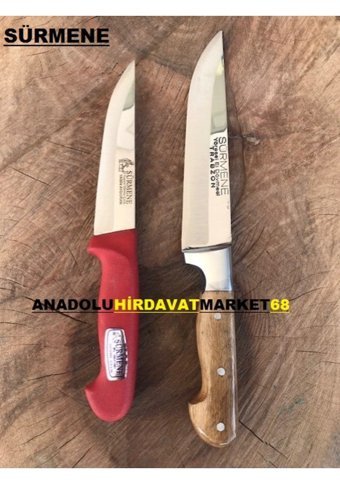 Acura 15.5 cm Çelik - Plastik Et Bıçağı