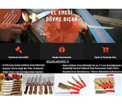 Lazoğlu 15.5 cm Çelik Et Bıçağı