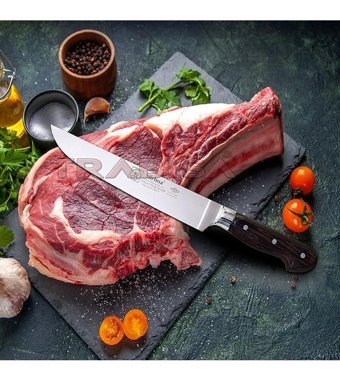 Sürbisa 61040 21.8 cm Ahşap - Çelik 12 Parça Et Bıçağı