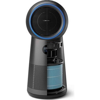 Philips Amf220-15 2200 W 34 dB 42 m² Karbon Filtreli Ozonsuz Hepa Filtreli Hava Temizleyici Siyah