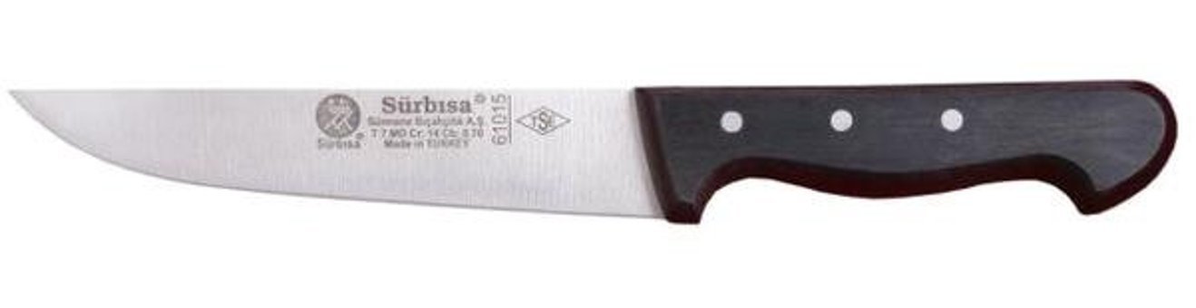 Sürbısa 61015 17 cm Çelik - Plastik Et Bıçağı