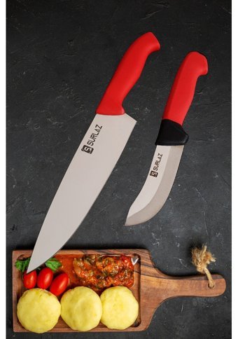 Sürlaz 13 cm Çelik - Plastik Et Bıçağı