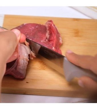Chef's 21 cm Paslanmaz Çelik Et Bıçağı