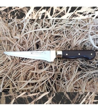 Cumhur Çelik 61011 12 cm Ahşap - Çelik 2 Parça Et Bıçağı