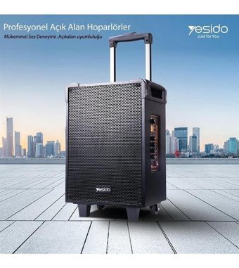 Yesido YSW15 Bluetooth Hoparlör Siyah
