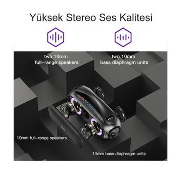 Yesido YSW19 Bluetooth Hoparlör Siyah