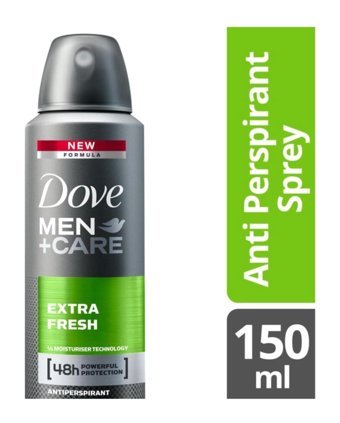 Dove Men Extra Fresh Pudralı Ter Önleyici Antiperspirant Sprey Erkek 150 ml