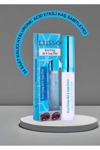 Lusso Cosmetics Suya Dayanıklı Şeffaf Maskara Kaş Sabitleyici
