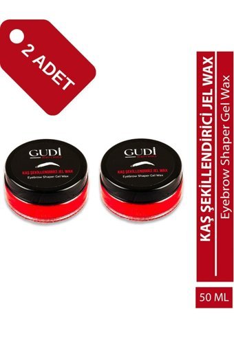 Gudi Suya Dayanıklı Şeffaf Wax Kaş Sabitleyici 2 x 50 ml