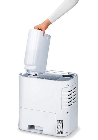 Beurer Lr 330 55 W 20 dB 35 m² Karbon Filtreli Ozonsuz Hepa Filtreli Hava Temizleyici Beyaz