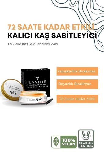 La Vielle Suya Dayanıklı Şeffaf Wax Kaş Sabitleyici 50 ml