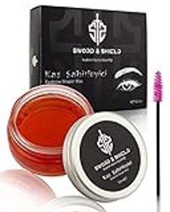 Sword & Shield Suya Dayanıklı Şeffaf Wax Kaş Sabitleyici 50 ml