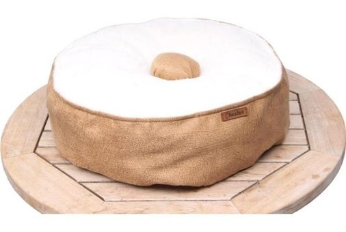 Chester Yıkanabilir Tek Fonksiyonlu 40 cm Minder Kedi Yatağı Kahverengi