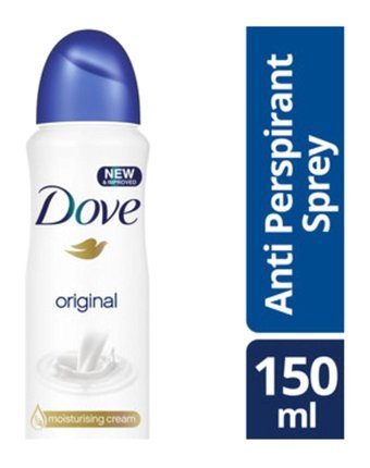 Dove Original Pudralı Ter Önleyici Sprey Kadın 150 ml