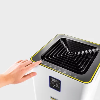 Karcher Af 50 45 W 50 m² Karbon Filtreli Ozonsuz Hepa Filtreli Hava Temizleyici Beyaz