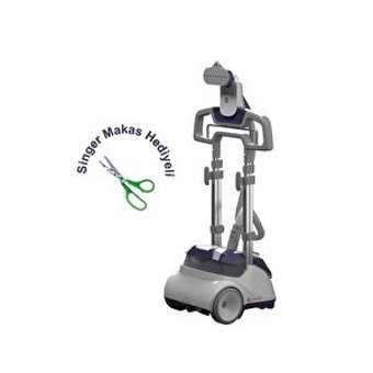 Singer Steam Works Pro 2.0 1800 W Easy Glide Tabanlı Şok Buharlı Kazanlı Ütü Gri