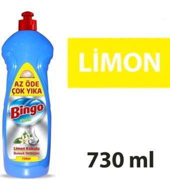 Bingo Limon Kokulu El Bulaşık Deterjanı 4x730 ml
