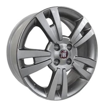 Fiat Titanyum 55174537 Gri 16 inç 5 Kol Alaşım Jant 4 Adet