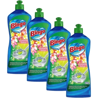 Bingo Çiçeksi Kokulu El Bulaşık Deterjanı 4x675 ml