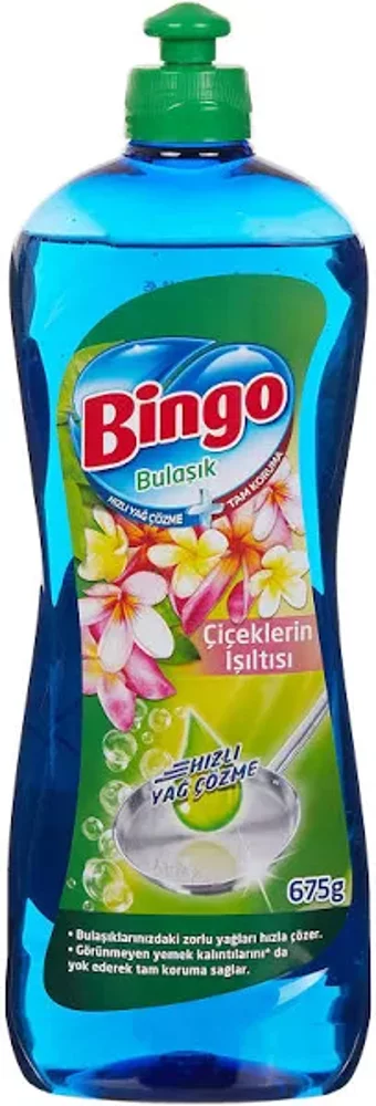 Bingo Çiçeksi Kokulu El Bulaşık Deterjanı 4x675 ml