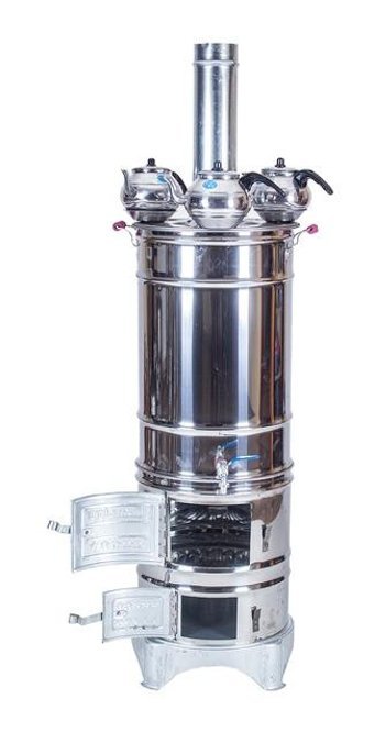 Metehan MTH-561 60 lt Çelik Tek Musluklulu Elektrikli Semaver