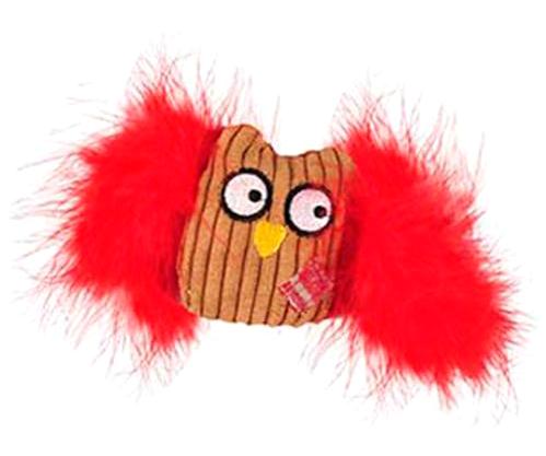 Flamingo Cosy Isırma Yavru-Yetişkin Baykuş Kedi Oyuncağı