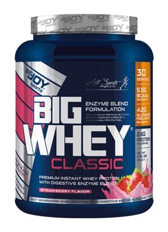 Bigjoy Sports Big Whey Classic Çilekli Whey Protein Tozu 915 Gr