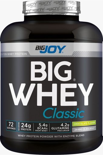 Bigjoy Sports Big Whey Classic Çikolatalı Whey Protein Tozu 2.44 Kg