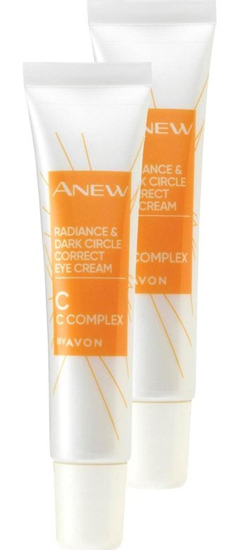 Avon Anew Tüm Ciltler için C Vitaminli Göz Çevresi Krem Tüp 2x15 ml