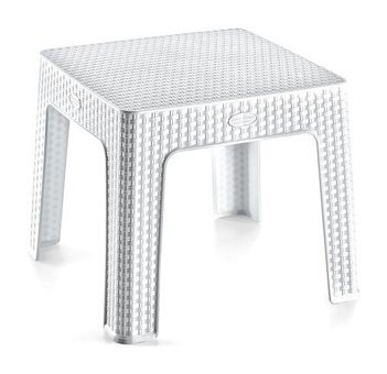 Holiday Monoblok 44x44 cm Çok Renkli Kare Plastik Bahçe Masası