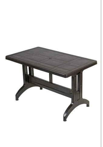 Çavdar Group Zeugma 70x120 cm Kahverengi Dikdörtgen Plastik Bahçe Masası