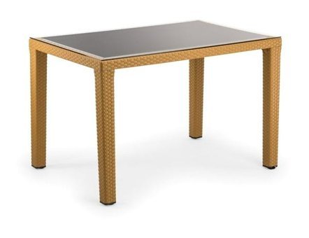 Bintaş Mobilya Star 120x80 cm Beyaz Dikdörtgen Plastik Bahçe Masası