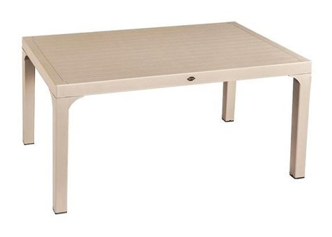 Holiday 70x120 cm Çok Renkli Dikdörtgen Plastik Bahçe Masası