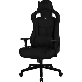 Zio Venom Deep Black Keten kumaş Oyuncu Koltuğu Siyah