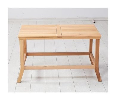 Rehome Vena 90x60 cm Kahverengi Dikdörtgen Ahşap Bahçe Masası