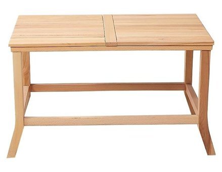 Rehome Vena 90x60 cm Kahverengi Dikdörtgen Ahşap Bahçe Masası