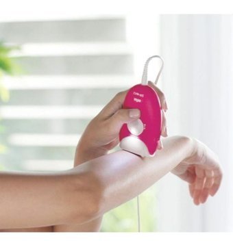 Braun Silk-Epil 3 3273 Yüz Genital Bölge Tüm Vücut Koltuk Altı Bacak için 3 Başlıklı Kablolu Epilatör Pembe
