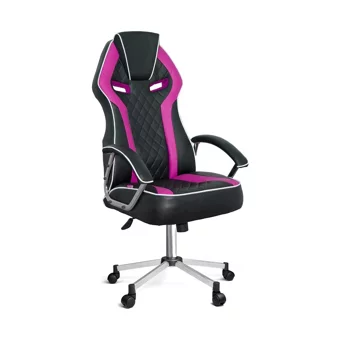 Türksit Optimus Suni Deri Oyuncu Koltuğu Pembe