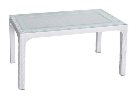 Irak Plastik 140x80 cm Çok Renkli Dikdörtgen Plastik Bahçe Masası