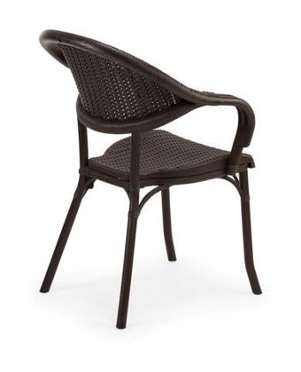 Bintaş Mobilya 150x90 cm Siyah Dikdörtgen Plastik Bahçe Masası