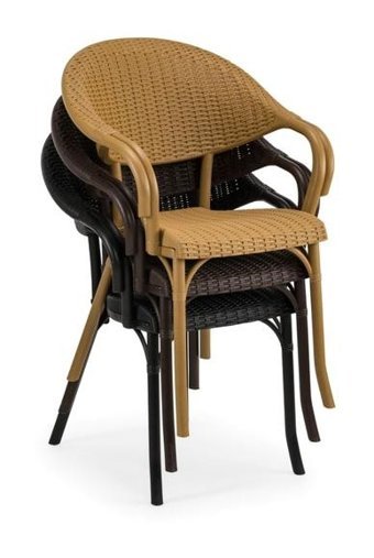 Bintaş Mobilya 150x90 cm Siyah Dikdörtgen Plastik Bahçe Masası
