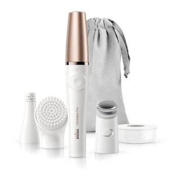 Braun FaceSpa Pro 911 Yüz Kaş Koltuk Altı Bacak için 3 Başlıklı Kablosuz Epilatör Bronz