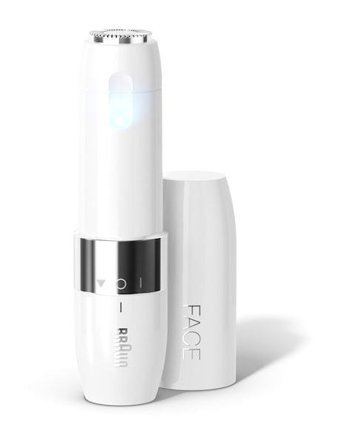 Braun FS1000 Yüz Genital Bölge Koltuk Altı Bacak için Tek Başlıklı Kablosuz Işıklı Epilasyon Aleti Beyaz